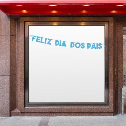 Imagem de faixa lindo enfeite de feliz dia dos pais decoração de loja