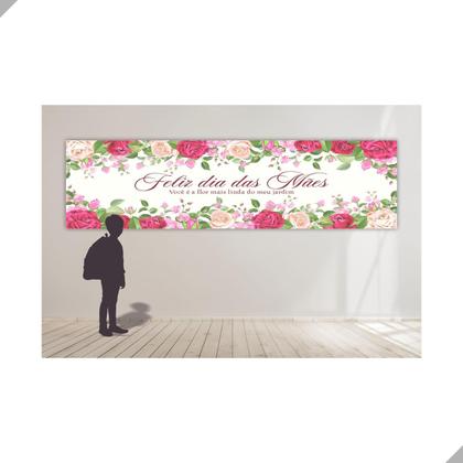 Imagem de Faixa Mensagem para a Mãe Dia das Mães 300x80cm
