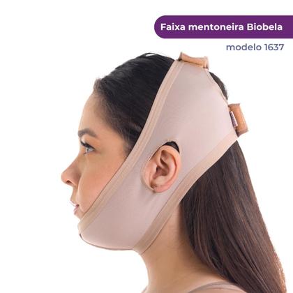 Imagem de Faixa Mentoneira Cirurgia Plástica Lipo De Papada Biobela