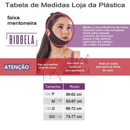 Imagem de Faixa Mentoneira Cirurgia Plástica Lipo De Papada Biobela