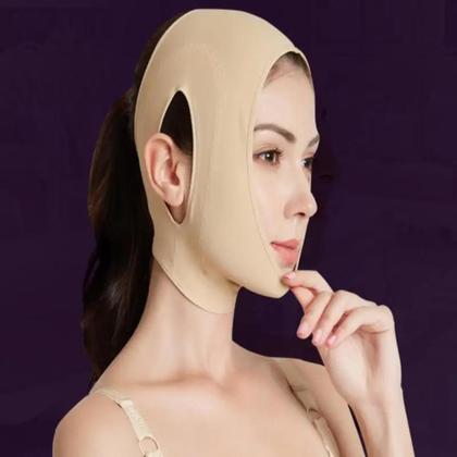 Imagem de Faixa Mentoneira Lipo de Papada Lifting Queixo duplo