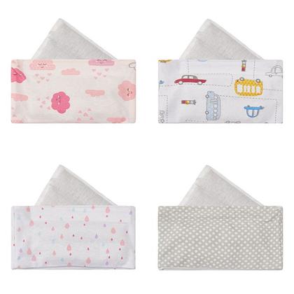 Imagem de Faixa Térmica Abdominal Com Ervas Para Bebê Anti-Cólica Em Malha Estampada 70cm X 9cm - Papi Textil Baby