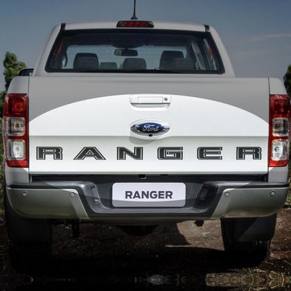 Imagem de Faixa Traseira Ford Ranger 2020/2022 Adesivo Grafite Caçamba