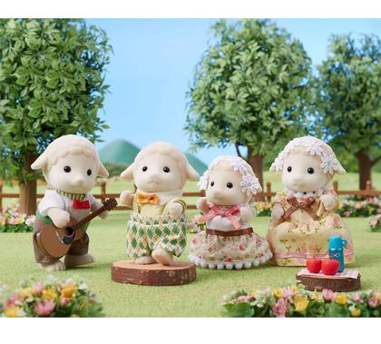 Imagem de Família das Ovelhas Sylvanian Families Epoch