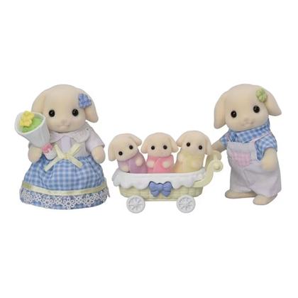 Imagem de Família dos Coelhos Floral Sylvanian Families 5735