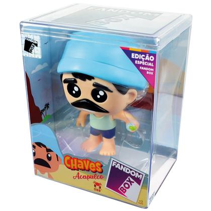 Imagem de Fandom Box Chaves Colecionável Acapulco Boneco Acrílico