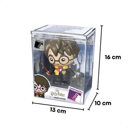 Imagem de Fandom Box Harry Potter Boneco Colecionável 11 cm Material Vinil Atóxico - Líder Brinquedos 3256