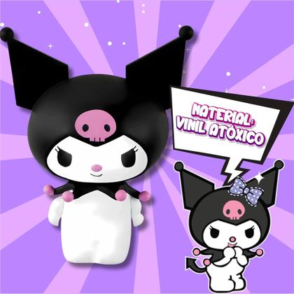 Imagem de Fandom Box Hello Kitty Kuromi Boneco Colecionável Material Vinil Atóxico Lider - 3547
