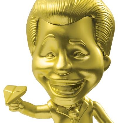 Imagem de Fandom Box Silvio Santos Dourado Com Aviãozinho Edição Especial Em Vinil Colecionavel - Lider Brinquedos