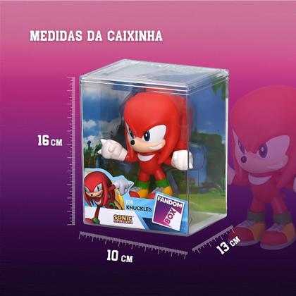 Imagem de Fandom Box Sonic Miniatura Colecionável Cores Vibrantes