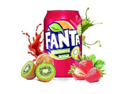 Imagem de Fanta Refrigerante  Importado 330ml - 2unid