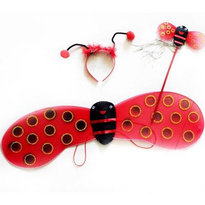 Imagem de Fantasia Abelha Infantil Carnaval Festa Abelhinha Acessórios