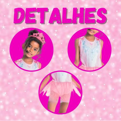 Imagem de Fantasia Bailarina Para Menina Com Tiarinha Rosa Infantil Traje Feminino Para Crianças Toymaster