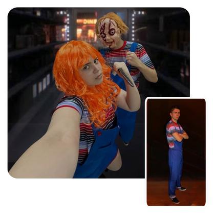 Imagem de Fantasia Boneco Assassino Adulto Halloween