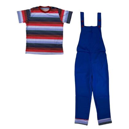 Imagem de Fantasia Boneco Assassino Adulto Halloween