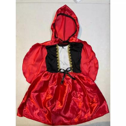 Imagem de Fantasia Chapeuzinho Vermelho Infantil Meninas