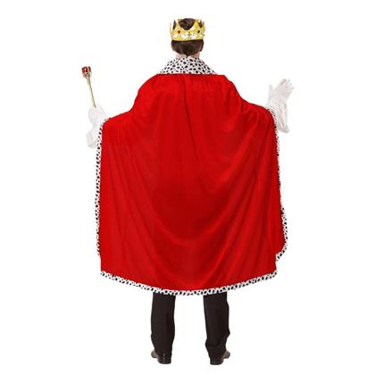 Imagem de Fantasia Completa Capa de Rei Adulto Cosplay Imperador Realeza Traje Manto Príncipe Festa de Aniversário Debutante