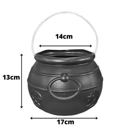 Imagem de Fantasia De Bruxa Completa Com Chapéu Caldeirão Meia Arrastao Vestido Bruxinha Adulto Brilho Festa Halloween