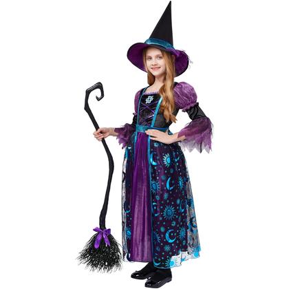 Imagem de Fantasia de bruxa Spooktacular Creations Moon Shimmer Girl 10-12y