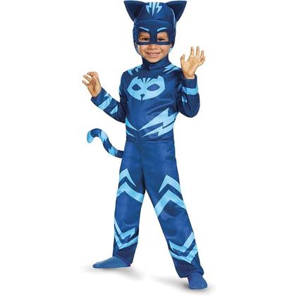 Imagem de Fantasia De Pijama De Herói De Anime Azul Com Máscara Para Meninos E Meninas, Presente Para Festa De