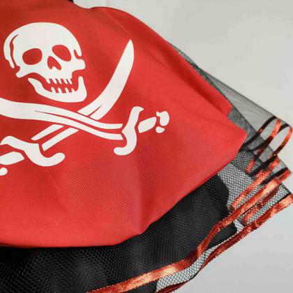 Imagem de Fantasia de Pirata Feminina Adulto Para Carnaval Halloween