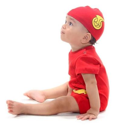 Imagem de Fantasia do Flash Body Bebe Temático Mesversário