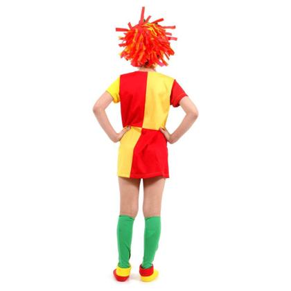 Imagem de Fantasia Emília Infantil Luxo Vestido com Acessórios