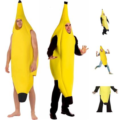 Imagem de Fantasia Engraçada De Banana Sexy Para Homens, Fantasia Adulto Para Halloween, Natal E Festas De