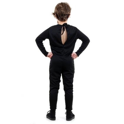 Imagem de Fantasia Esqueleto Infantil Longo com Máscara Halloween