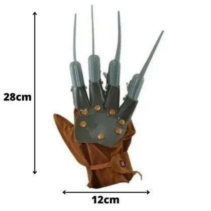 Imagem de Fantasia Freddy Krueger Kit Completo  Adulto Masculino Cosplay Halloween Filme Hora Do Pesadelo Terror Festa