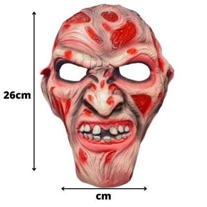 Imagem de Fantasia Freddy Krueger Kit Completo  Adulto Masculino Cosplay Halloween Filme Hora Do Pesadelo Terror Festa