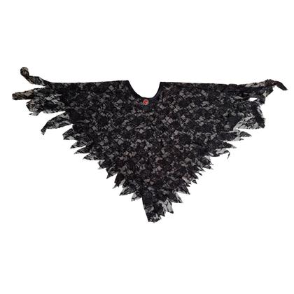 Imagem de Fantasia Halloween Bruxa Joi Joi Adulto com Xale Plus Size