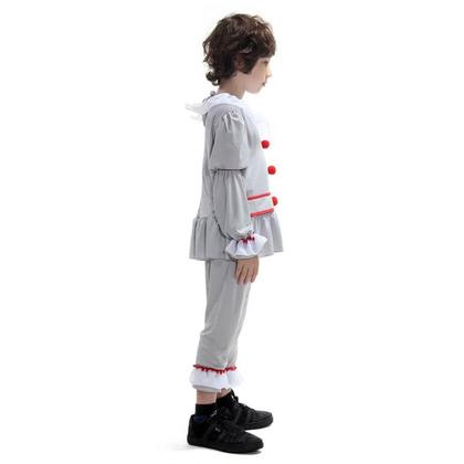 Imagem de Fantasia Halloween Menino Palhaço do Mal It a Coisa Infantil