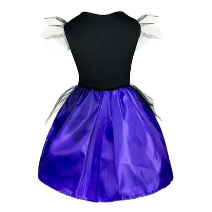 Imagem de Fantasia Hallowen Infantil Menina Vestido Bruxa c/ Caldeirão