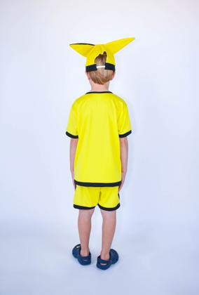 Imagem de Fantasia Infantil Conjunto Menino Amarelo Com Bone Muvile