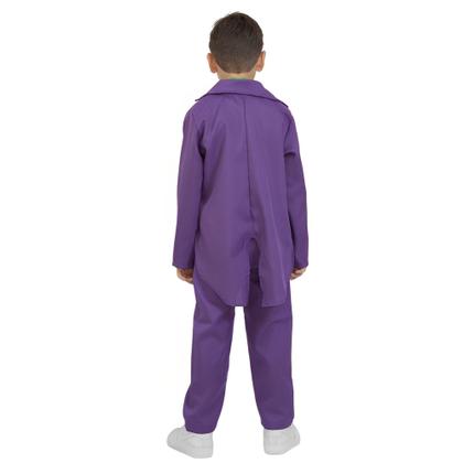 Imagem de Fantasia  Infantil Coringa Cosplay  Carnaval Halloween Festa