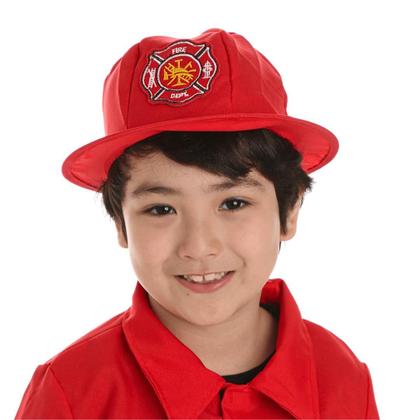 Imagem de Fantasia Infantil de Bombeiro com Kit Completo de Acessórios