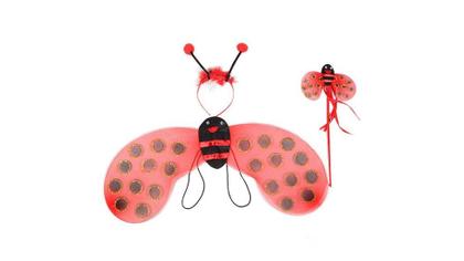 Imagem de Fantasia infantil de joaninha carnaval festas