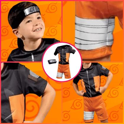 Imagem de Fantasia Infantil Desenho Ninja Naruto Shippuden Naruto