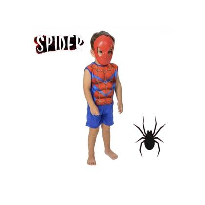 Imagem de Fantasia Infantil do HomemAranha para Brincar de SuperHerói  Diversão Garantida
