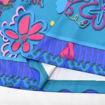 Imagem de Fantasia Infantil Encanto Mirabel Princesa Vestido + Óculos