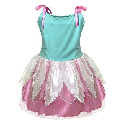 Imagem de Fantasia Infantil Fada C/ Varinha Festa Moda Menina Carnaval