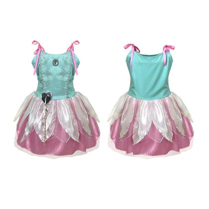 Imagem de Fantasia Infantil Fada C/ Varinha Festa Moda Menina Carnaval