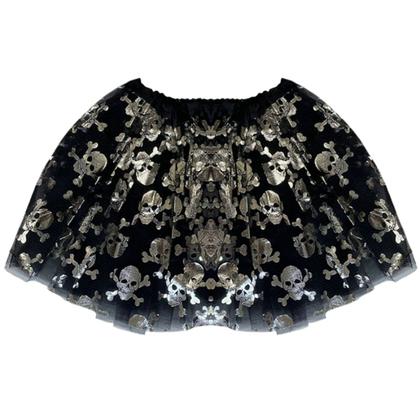 Imagem de Fantasia Infantil Halloween Bruxinha Menina Kit 2 Peças Top