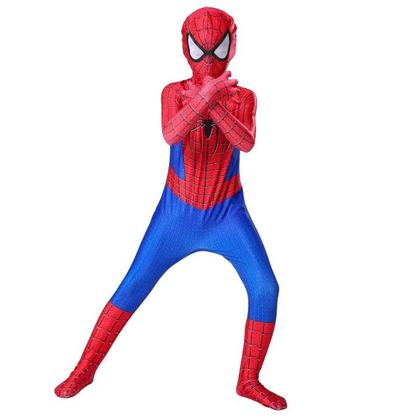 Imagem de Fantasia Infantil Homem-Aranha Cosplay Meninos Meninas Halloween Macacão Remasterizado Máscara