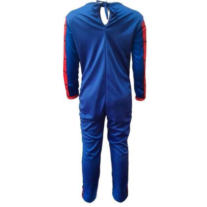 Imagem de Fantasia Infantil Homem Aranha Longa Com Enchimento