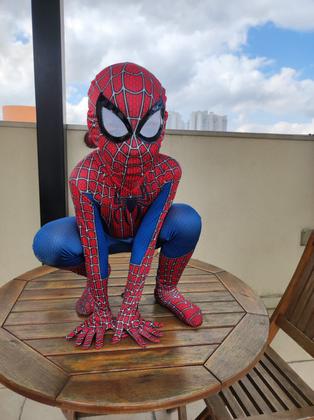 Imagem de Fantasia Infantil Homem Aranha Tradicional 