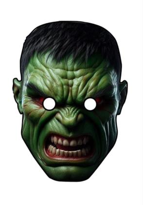 Imagem de Fantasia Infantil Hulk Com Máscaara De E.V.A 3D
