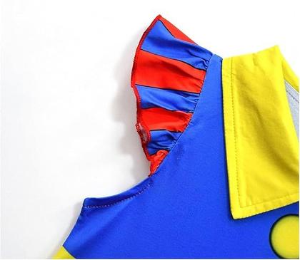 Imagem de Fantasia Infantil Palhaça Palhacinha Meninas Carnaval Festa