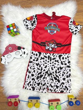 Imagem de Fantasia Infantil Patrulha Canina Marshall para o Dia das Crianças